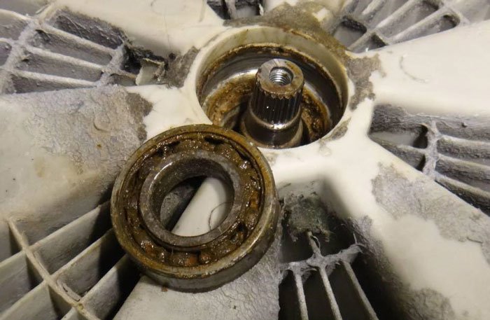 علائم خرابی بلبرینگ ماشین لباسشویی