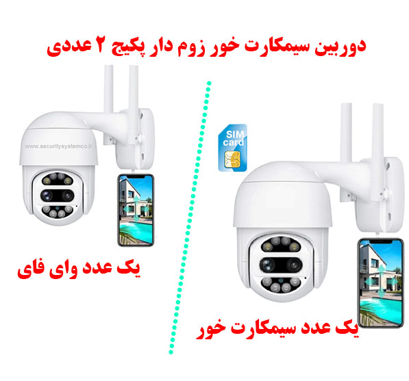  دوربین زوم دار برای باغ 