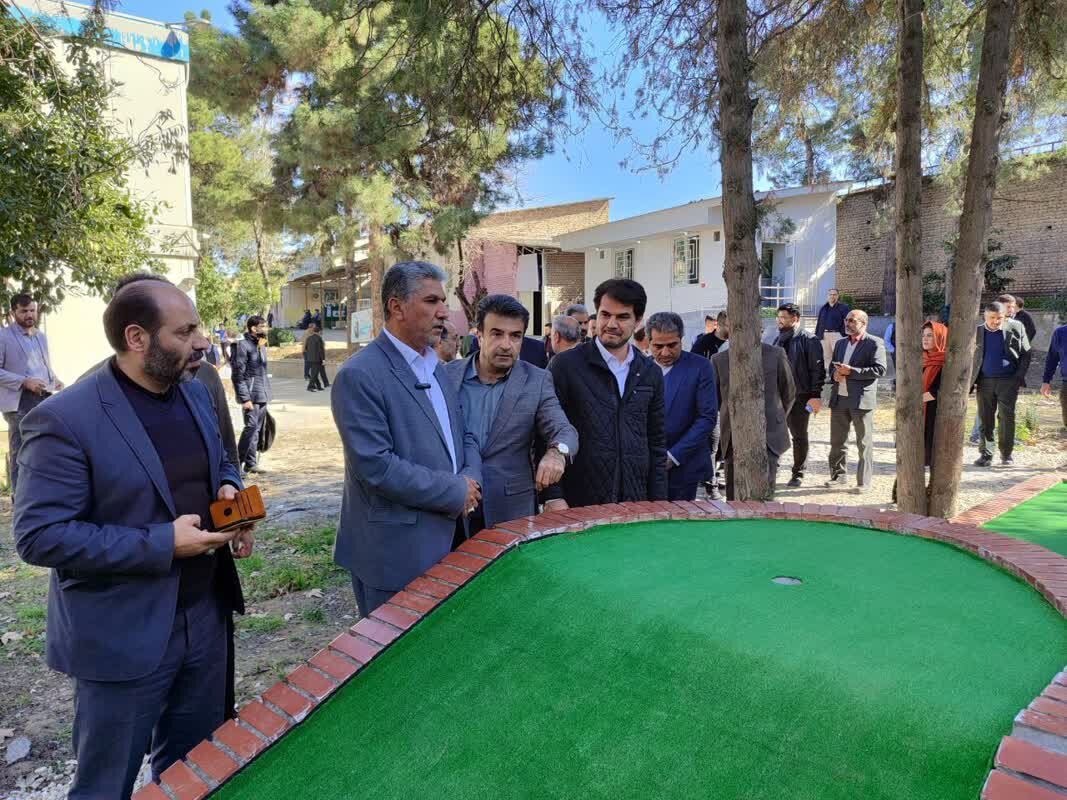 گرگان نخستین زمین مینی گلف گلستان در گرگان افتتاح شد - خبرگزاری مهر | اخبار ایران و جهان