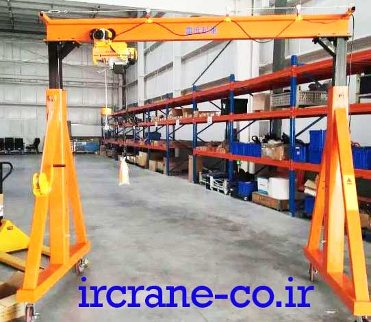 طراحی و ساخت جرثقیل دروازه ای