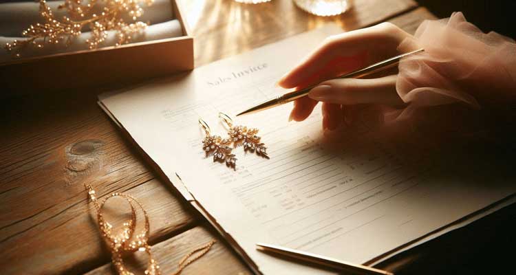 چاپ چاپ فاکتور طلافروشی