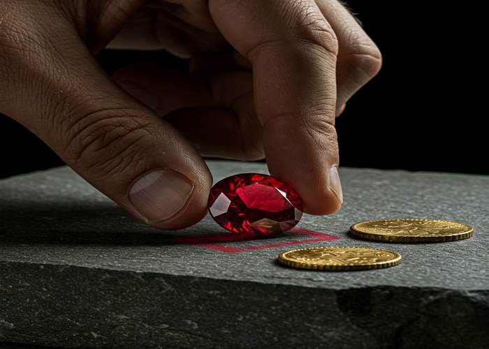 تشخیص یاقوت اصل در خانه