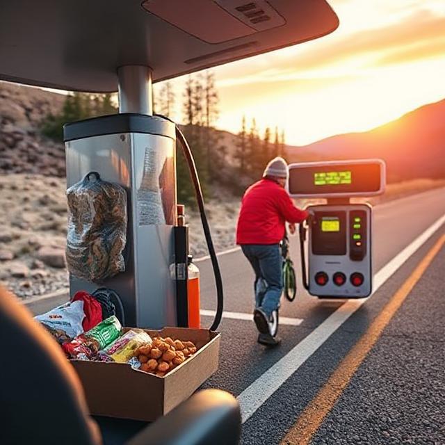 تهویه سوختگیری بهینه در سفرهای جادهای