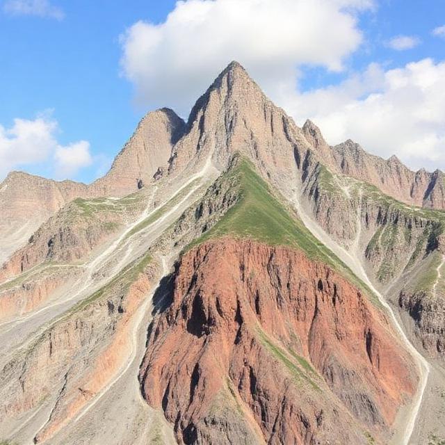 کوه ها چگونه به وجود می آیند؟